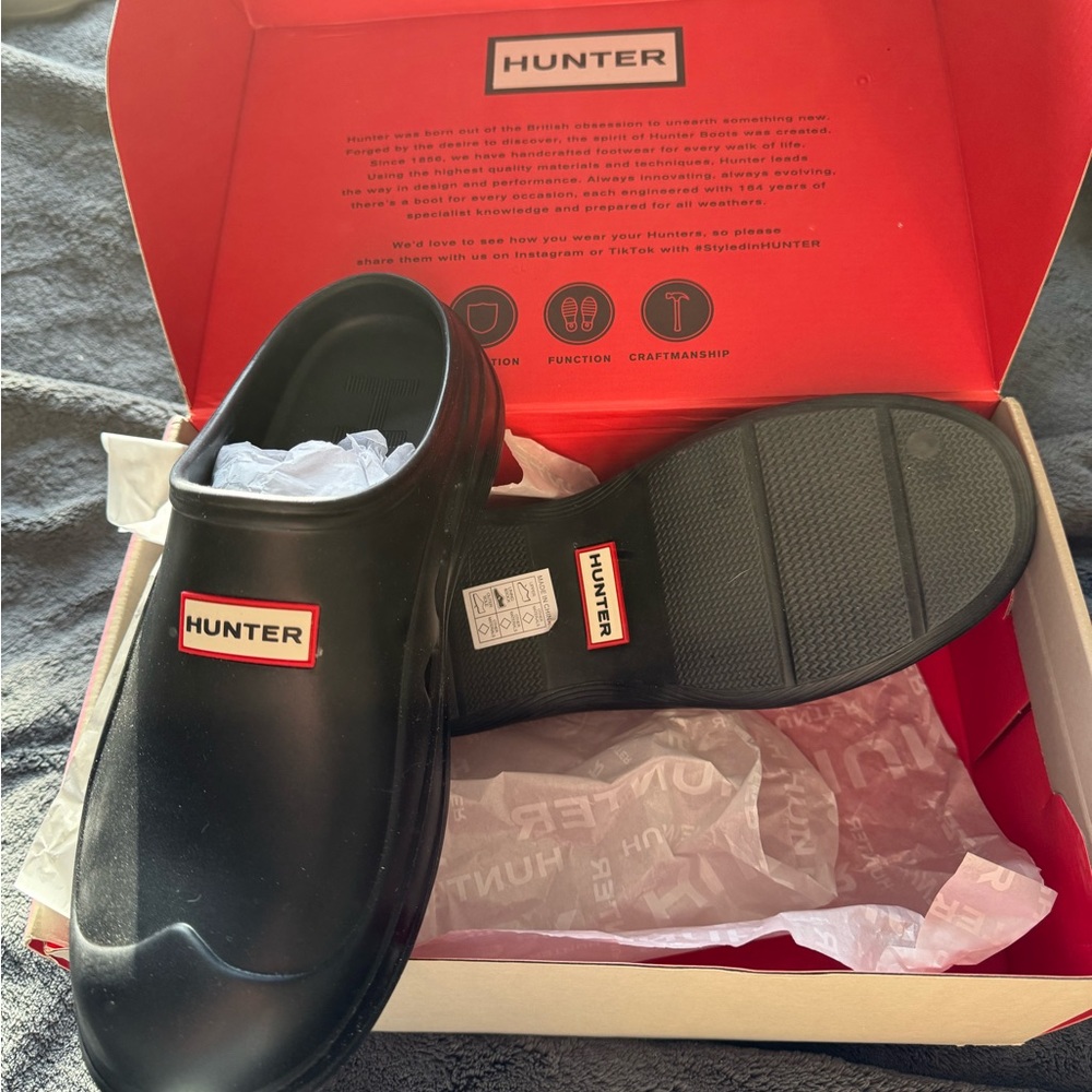 Hunter Black women Shoes